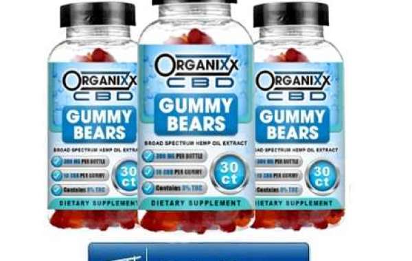 2021#1 Shark-Tank Organixx CBD Gummy Bears - Safe and Original