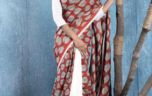 Boveee - Buy Cotton Saree Online At Affordable Cost