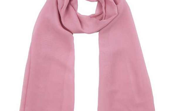 A High Quality Of A Pink Scarf