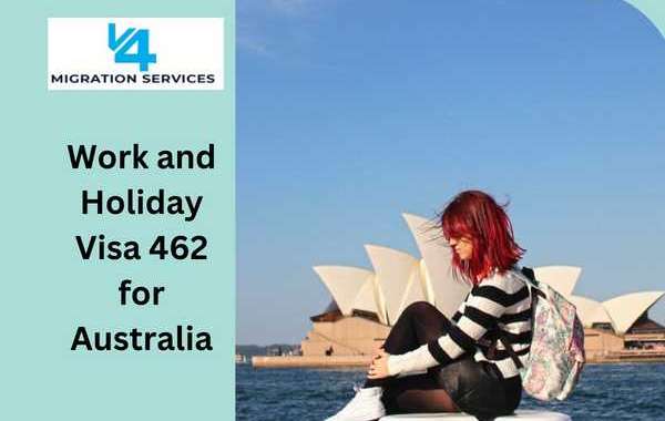 What are the processing time of work and holiday visa 462 and the cost of visa 417?