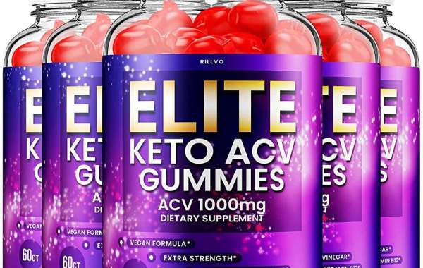 Elite Keto ACV Gummies Elite Keto + ACV 500 mg Advanced Formula Shark Apple Cider Vinegar Keto Tank Gummies (60 Gummies)