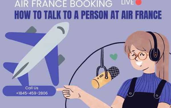 how to talk to a person at Air France?
