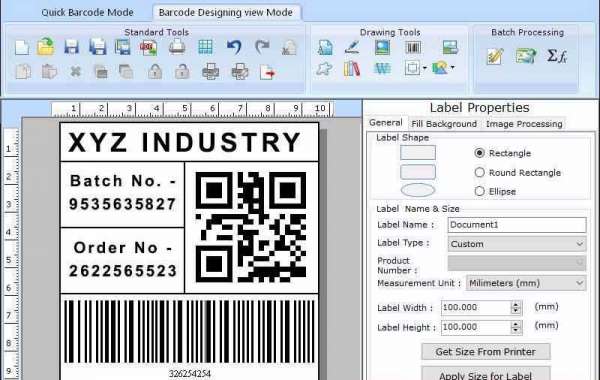 How to create and print barcode labels?