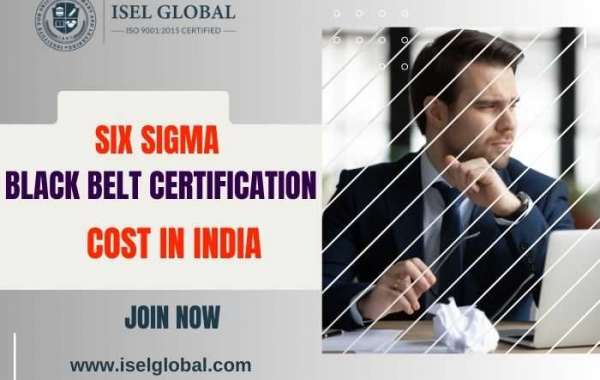 Six Sigma Black Belt Certification Cost in India