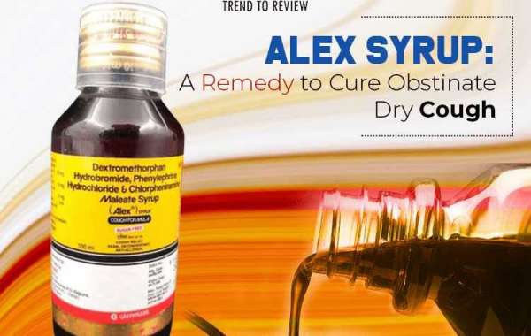 ALEX SYRUP: A SOLUTION FOR DRY COUGH.