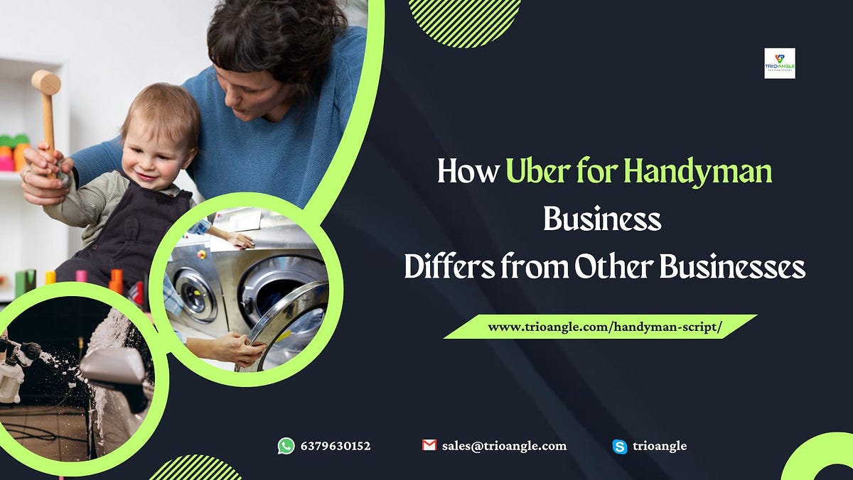 How Uber for Handyman Differs from Other Handyman Services Businesses | by Gracie jenner | May, 2023 | Medium