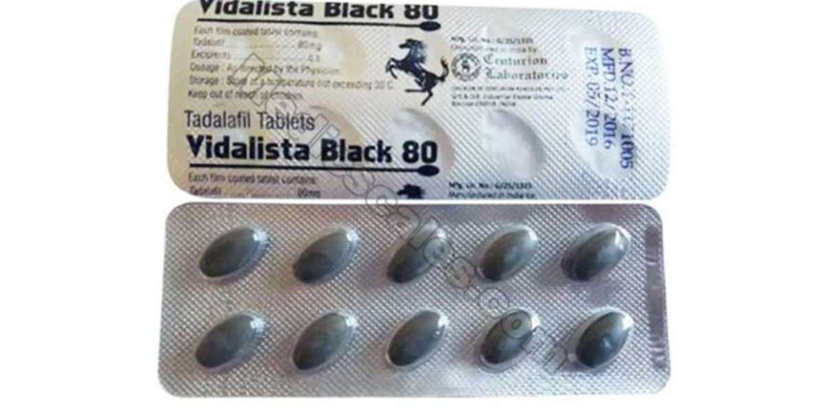 The Medication Vidalista Black 80 Mg Contains Tadalafil