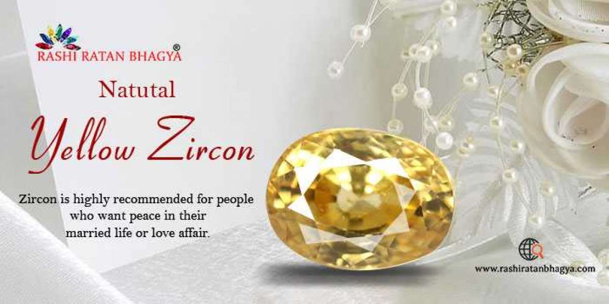 Certified Yellow Zircon Stone Online at Best Price