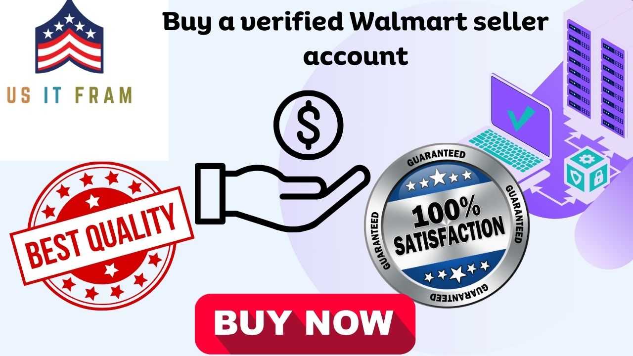 buy Walmart seller account