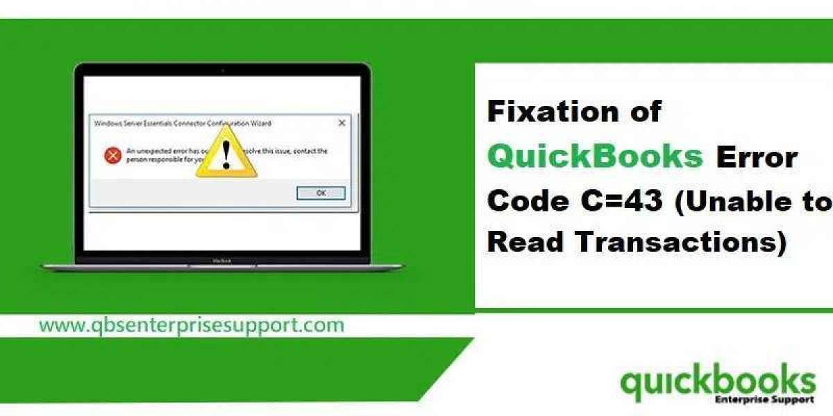 What are the Ways to Fix QuickBooks Error Code C=43?
