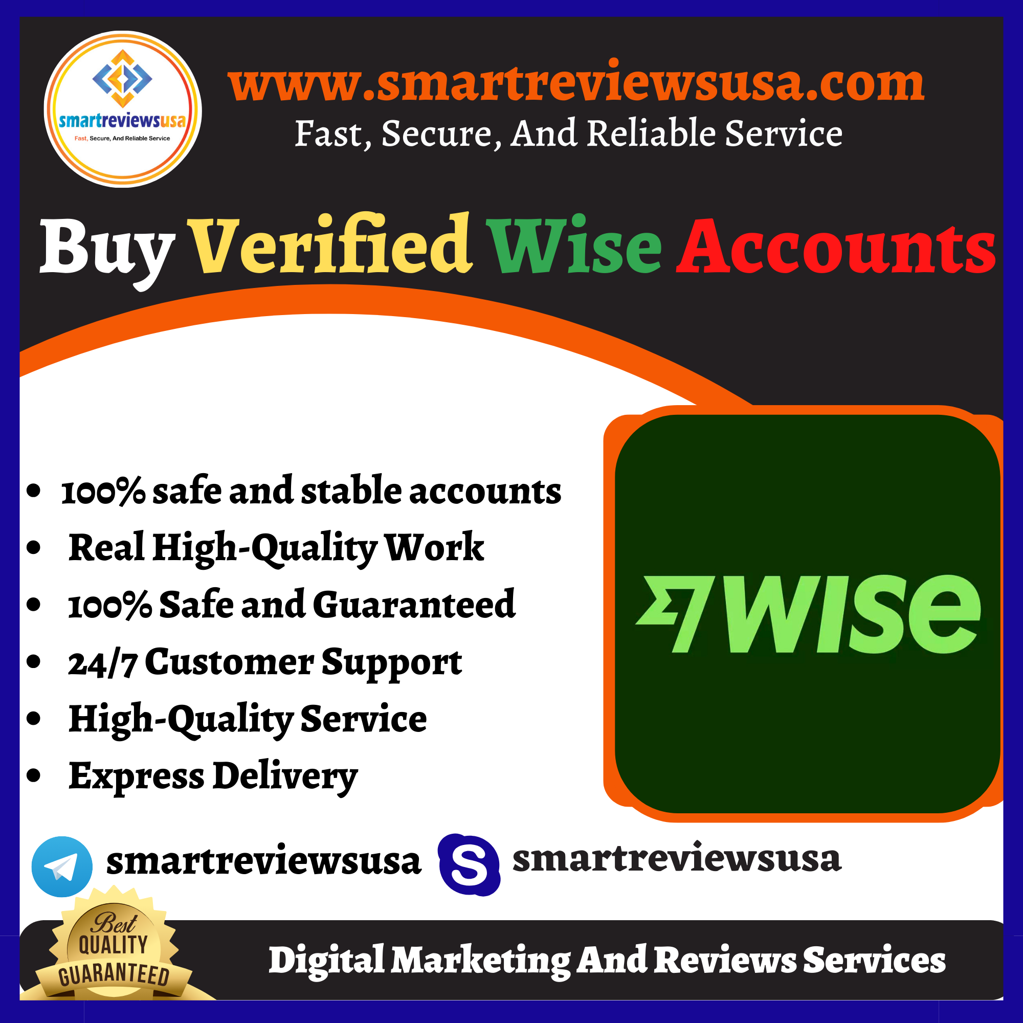 Buy Verified Wise Accounts ‍Safe And Secure Online Transaction