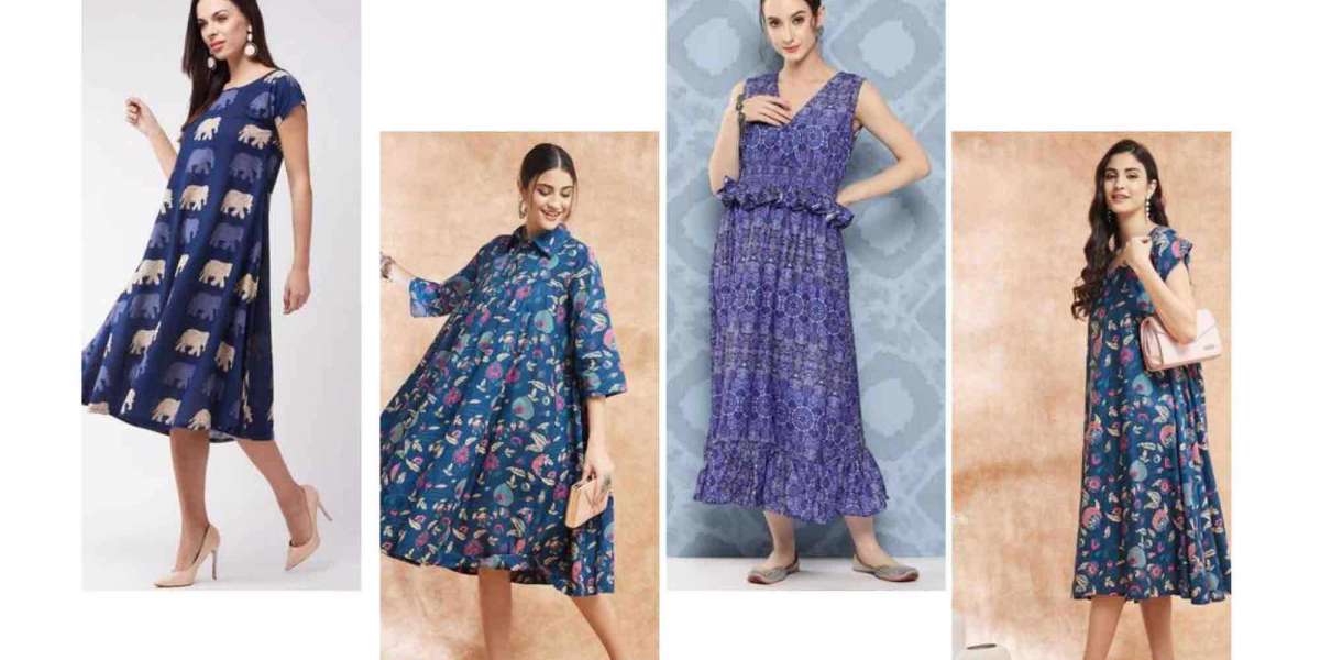 Chic in Blue: Unveiling Timeless Elegance with Women's Blue Dresses