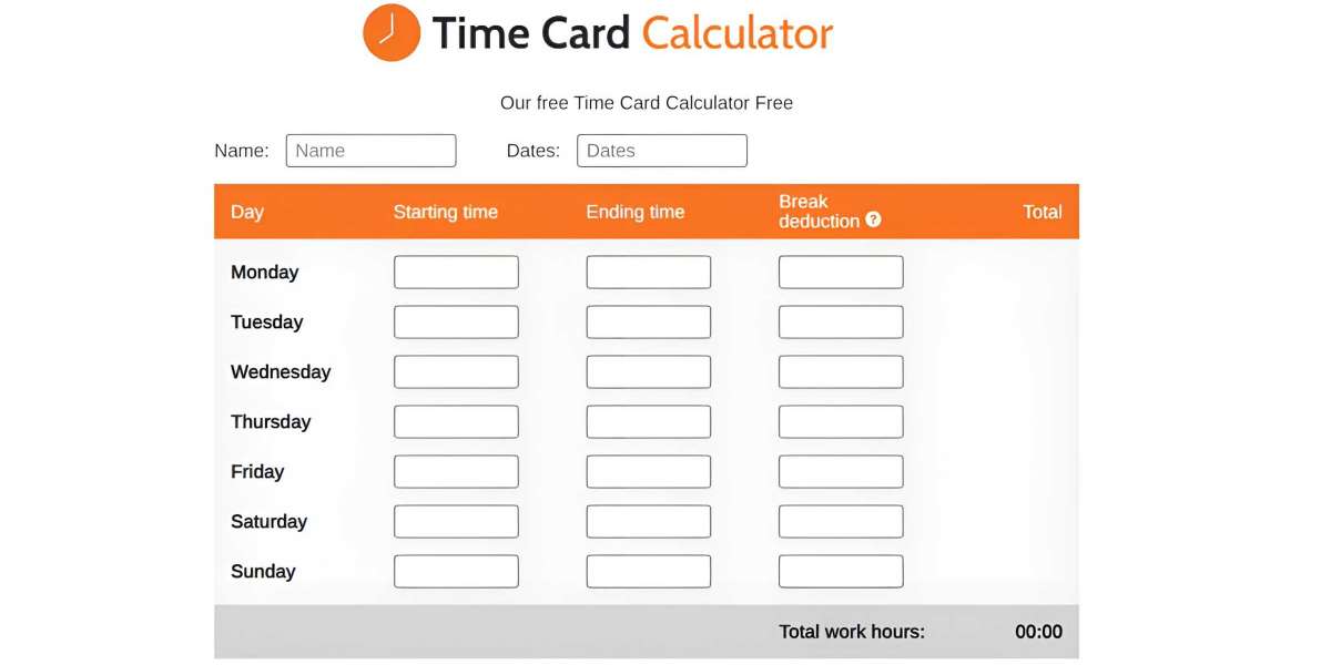 Choosing the Correct and Using Time Card Calculator