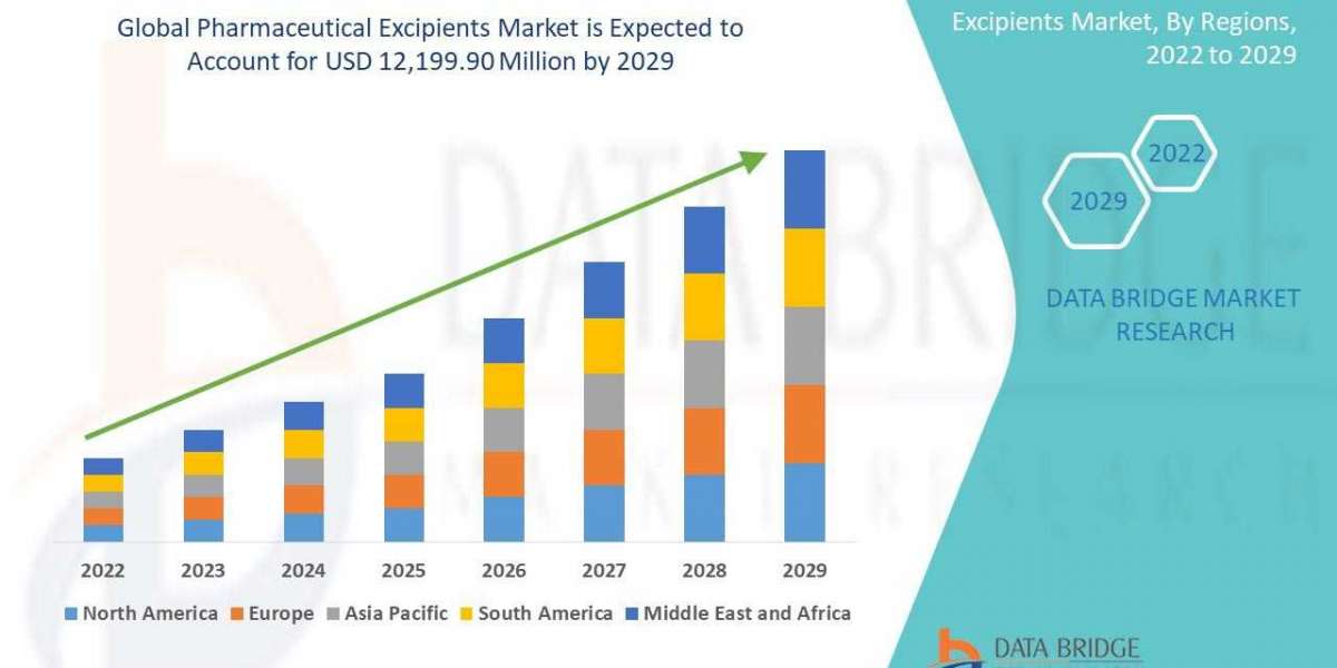 Pharmaceutical Excipients Market Set to Reach USD 12,199.90 million by 2029, Driven by CAGR of 6.6% | Data Bridge Market