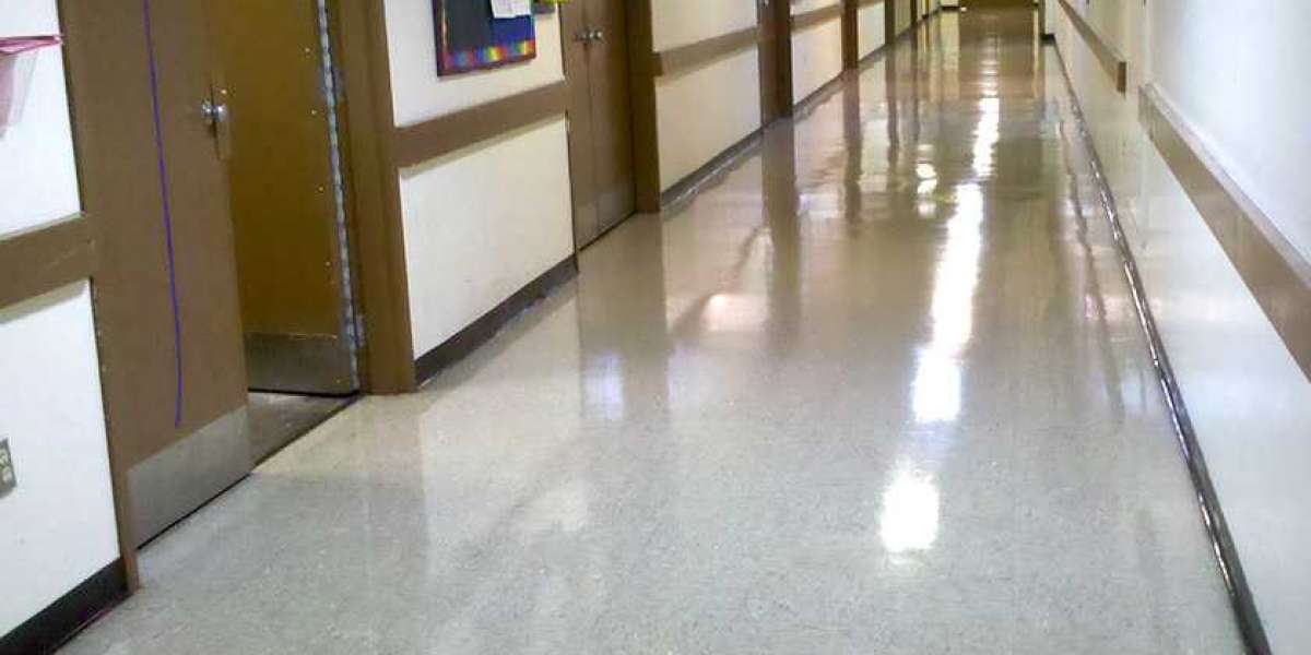 Floor Transformation Unleashed: VCT Strip and Wax in Asheville, NC