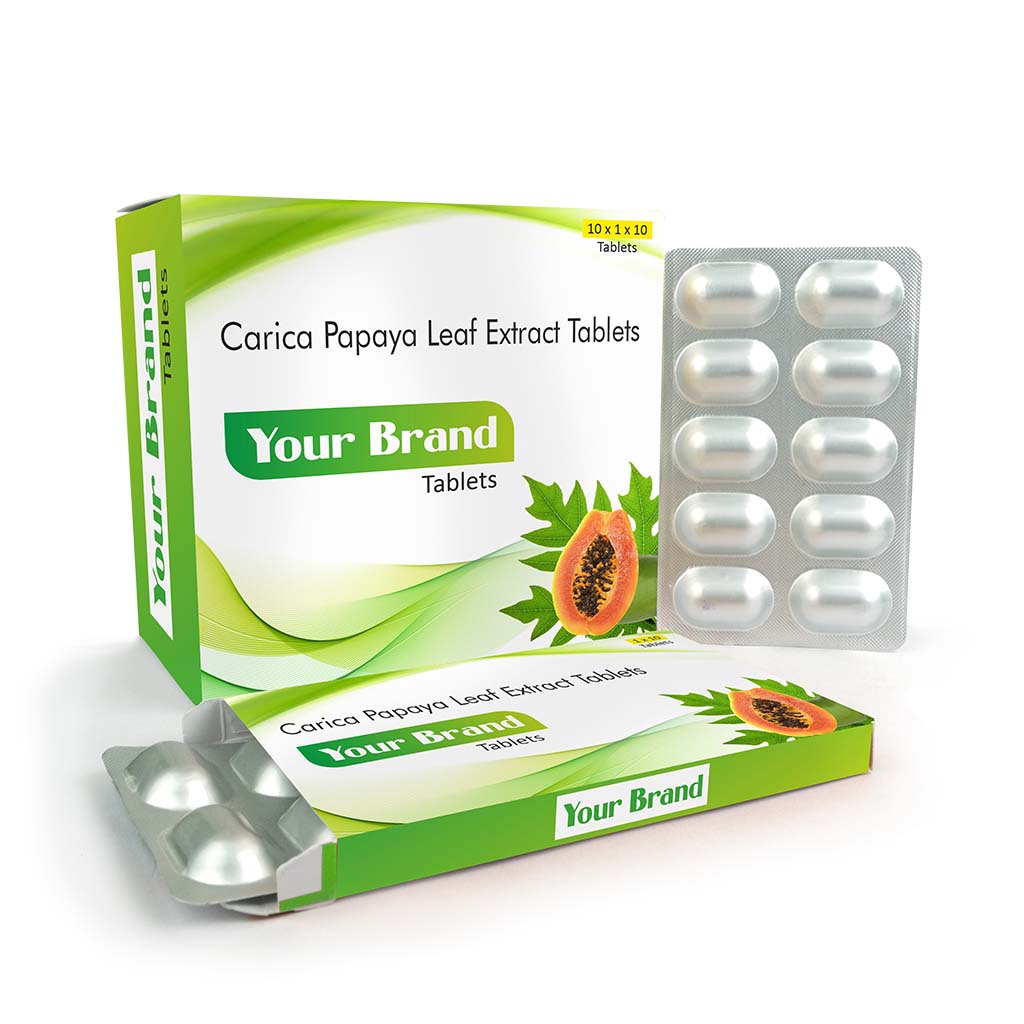 Dengue Tablets in Your Brand | Dengue Tablets Manufacturer- Alicanto Biotech