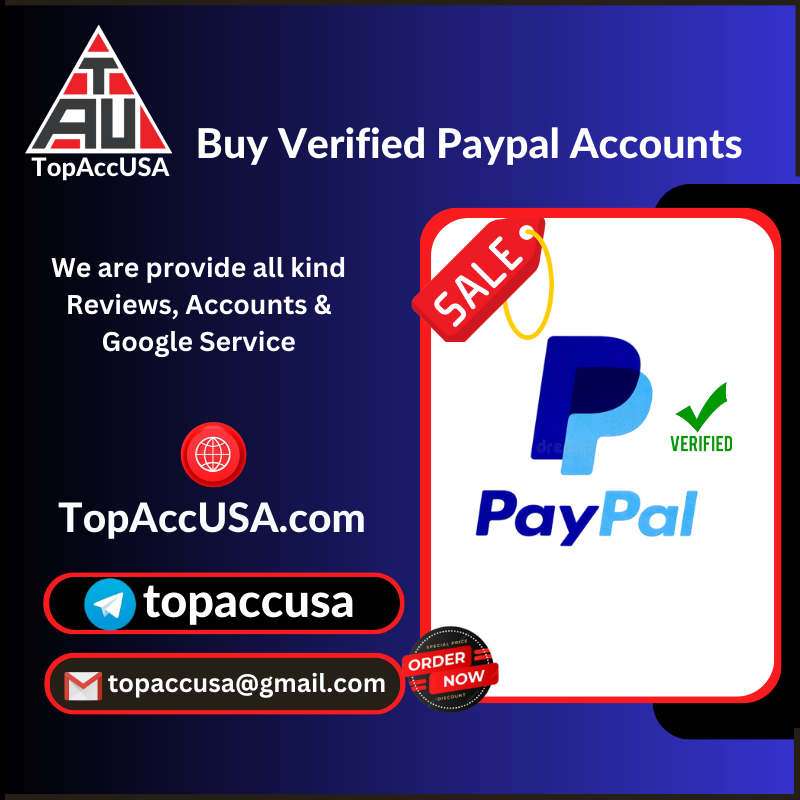 Buy Verified PayPal Account - 100% Fully Verified Accounts