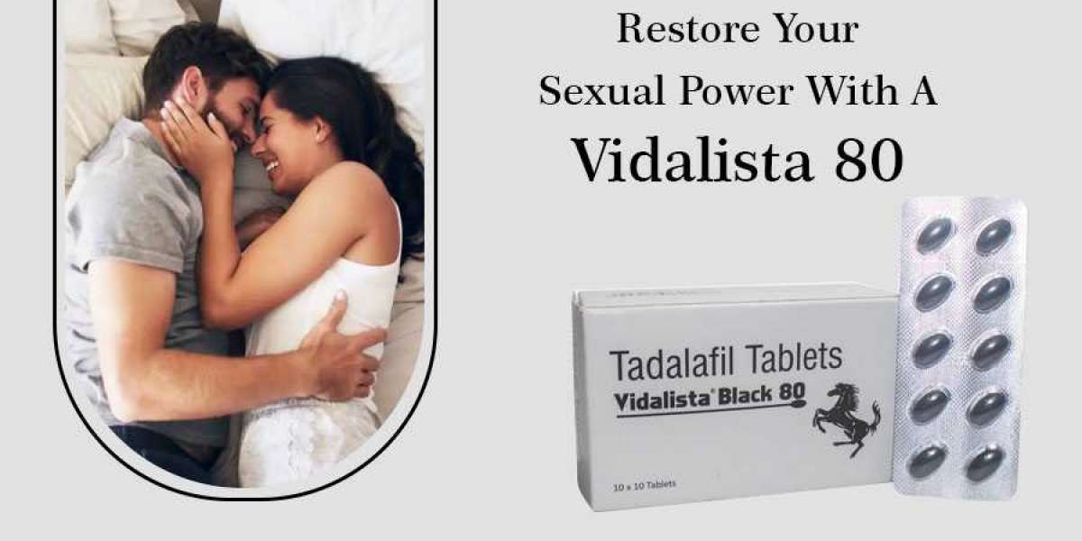 Vidalista black 80 (Tadalafil) Tablet Buy Online at GOrxPills