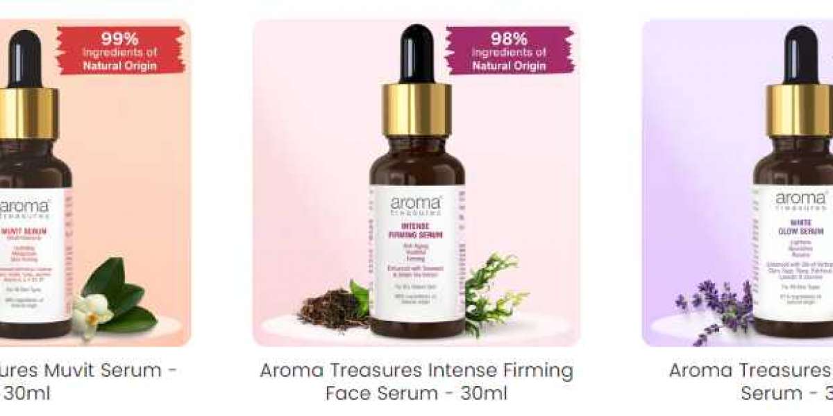 Best Serums for Glowing, Oily, Dry Skin, Firming & Tightening by Aroma Treasures