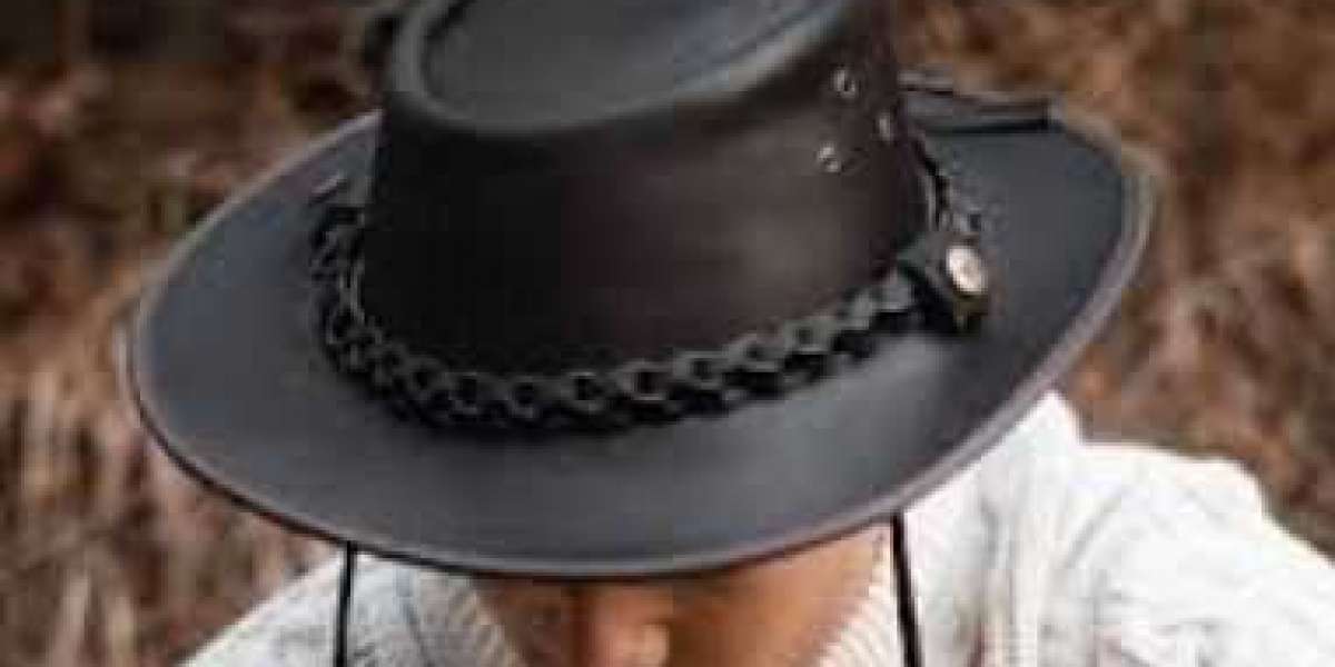 Expedition Elegance: The Safari Leather Hat
