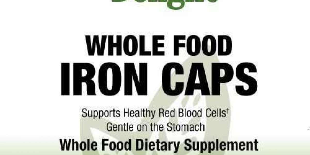 Iron Caps – Whole Food Essentials – 60 Vegan Caps