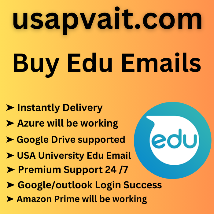 Buy Edu Emails - 100% Works With Amazon Prime Or Azure