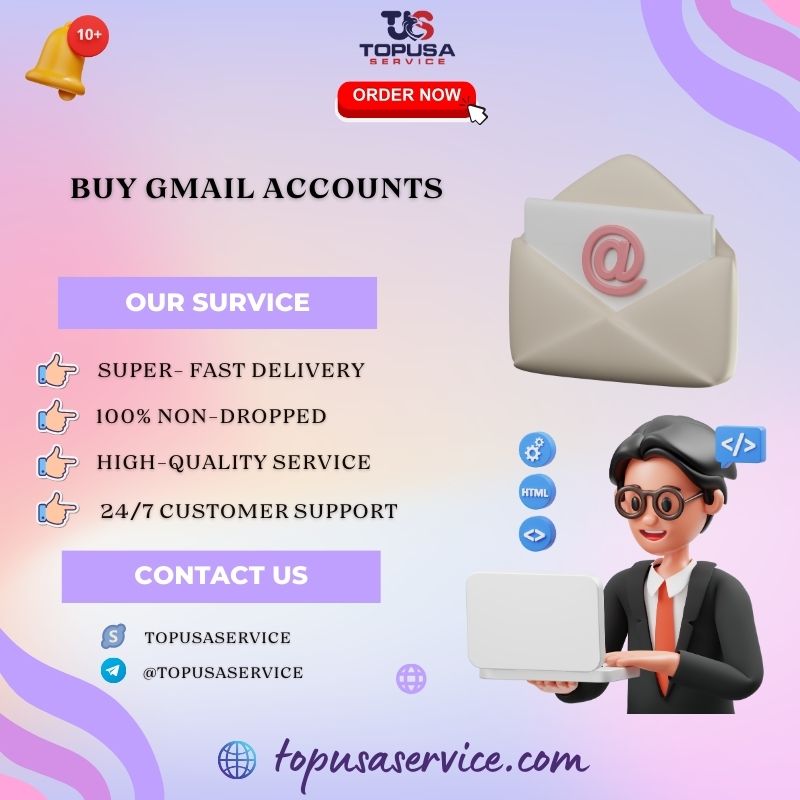 Buy Gmail Accounts - 100% Safe and With Cheap Price