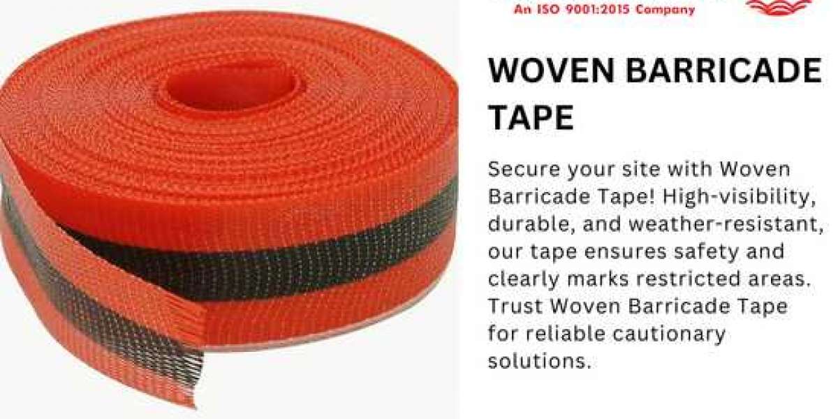 Woven Barricade Tape: Enhancing Safety and Visibility