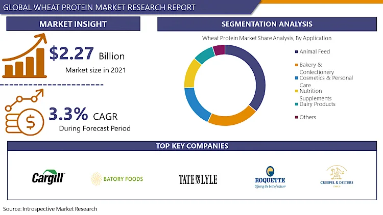 Wheat Protein Market: Global Industry Analysis, Growth, Trends, Covid-19 Impact, And Forecasts (2024 - 2032)