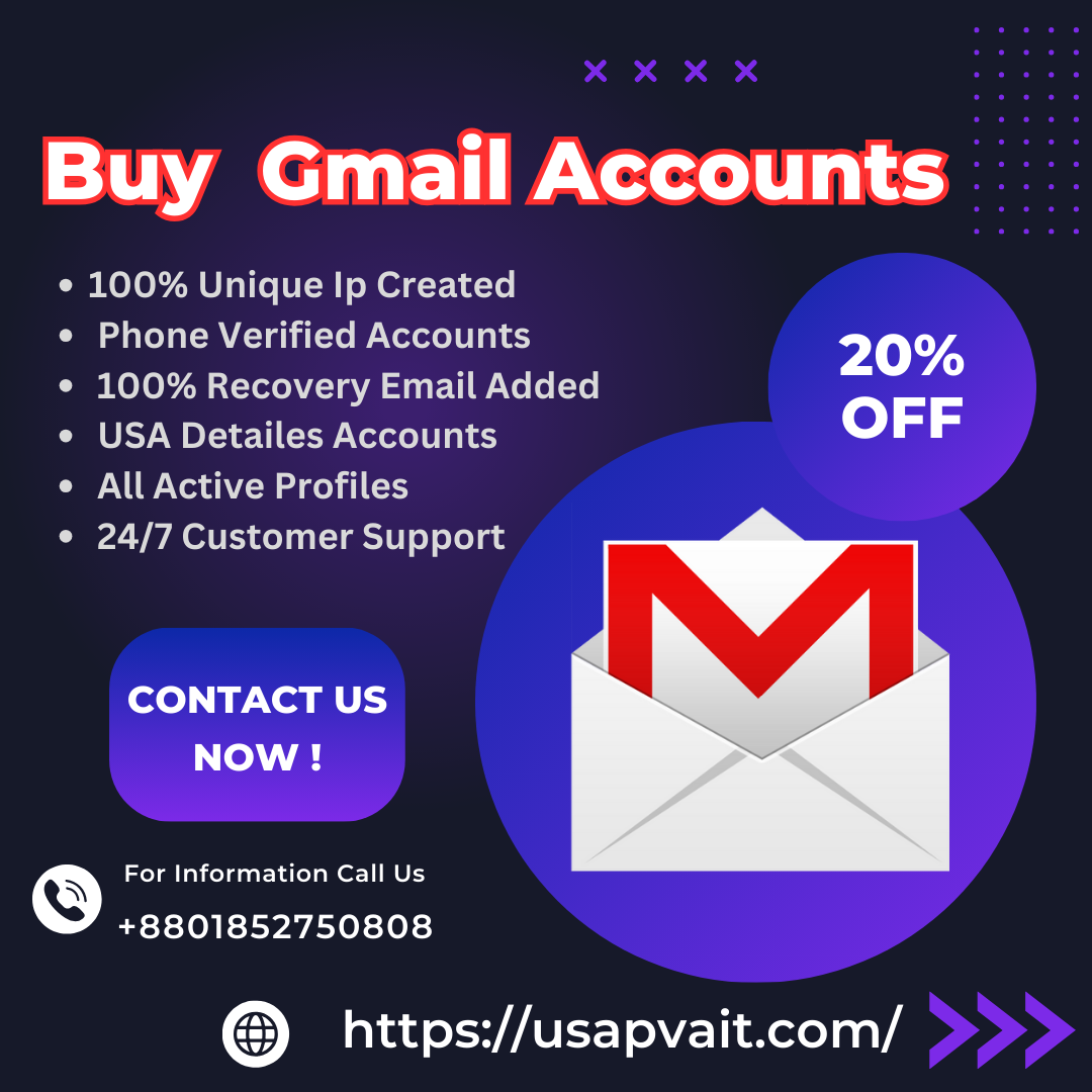 Buy Gmail Accounts for all country — [New/ Old/ Bulk/Google/ outlook] — 100% verified with instant delivery in 2024 | by Alisha Smith | Jul, 2024 | Medium