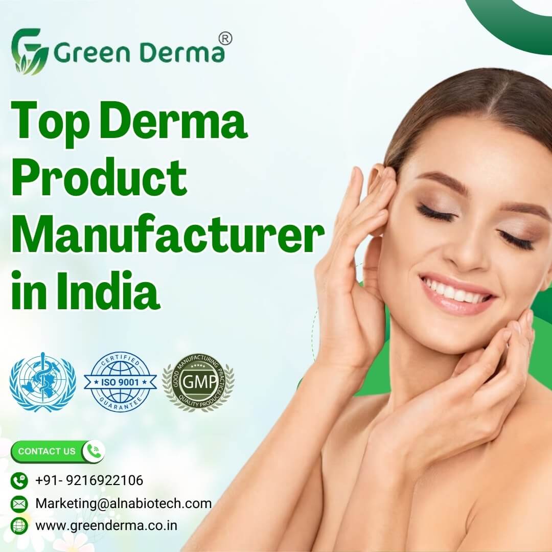 Top Derma Product Manufacturer in India | Green Derma