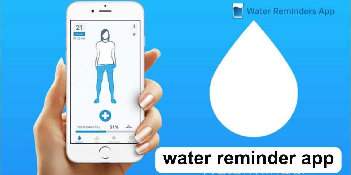 Stay Hydrated with an App for Drinking Water Reminder