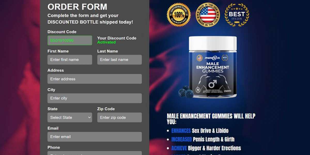 PhenoMan Male Enhancement Gummies CA &UK Reviews [Updated 2024] & Know Price Details