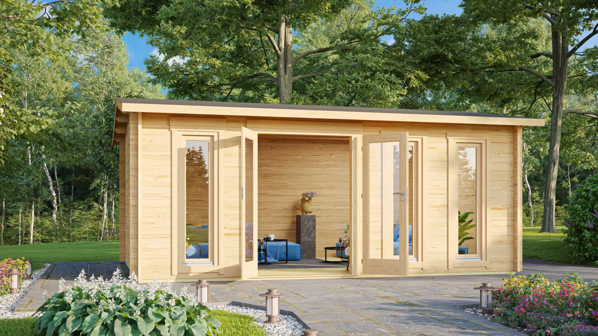 Best Garden Office in UK | Modern-Traditional Garden office Room