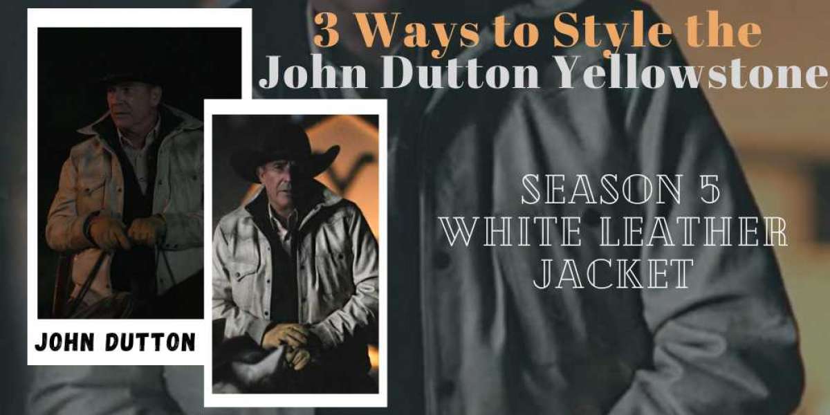 3 Ways to Style the John Dutton Yellowstone Season 5 White Leather Jacket