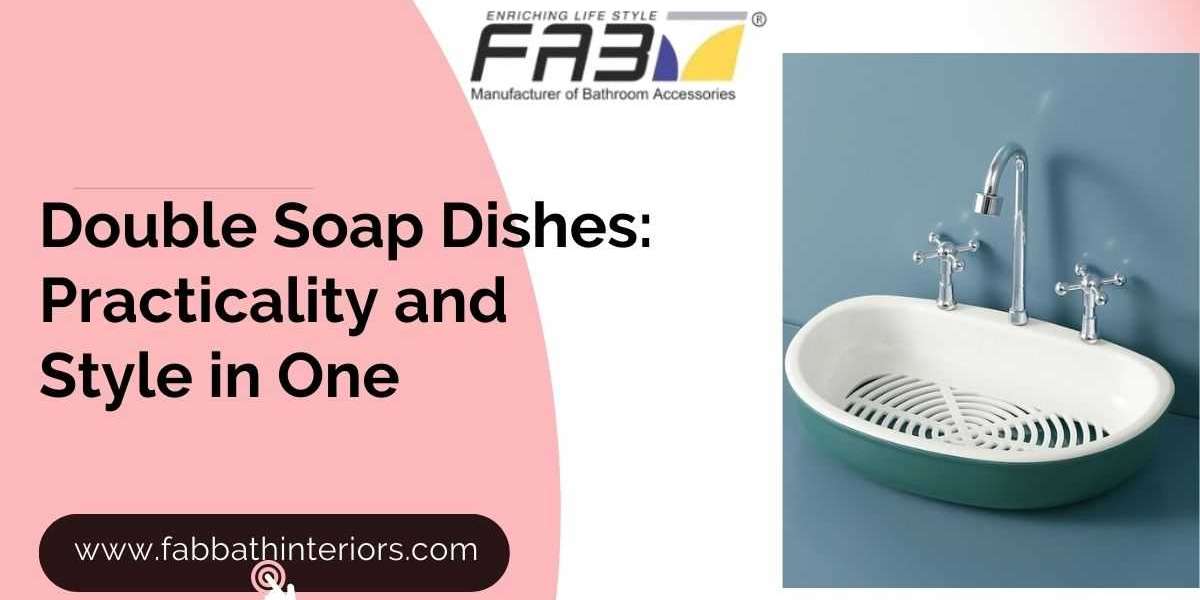 Double Soap Dishes: Practicality and Style in One