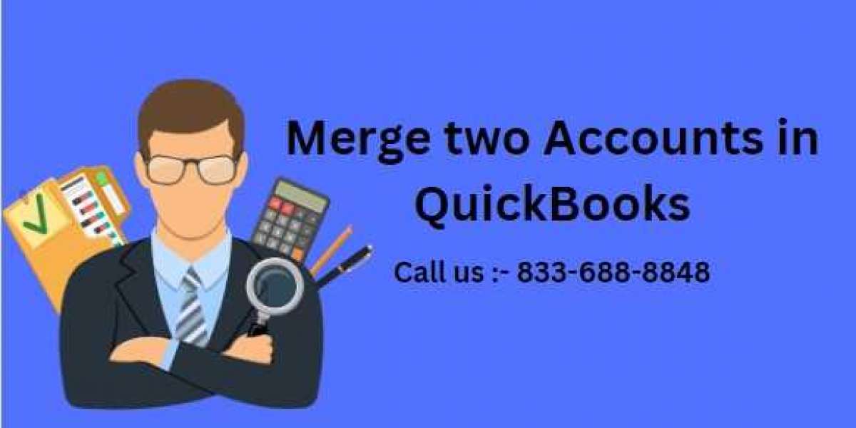 Merge two Accounts in QuickBooks