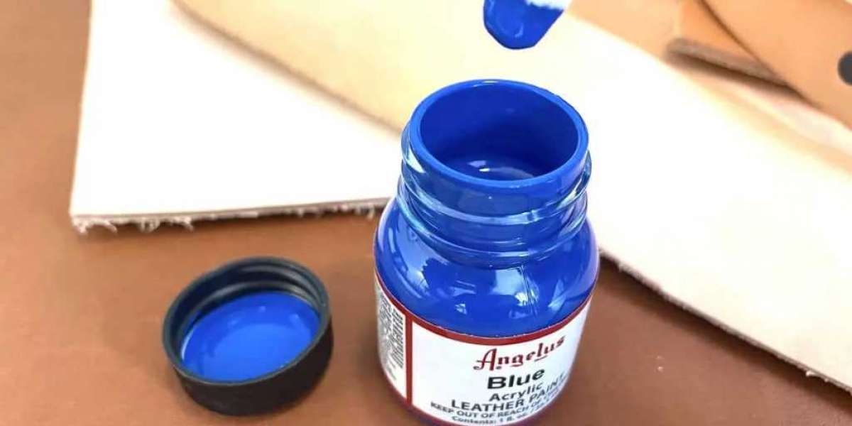 Choosing the Best Blue Acrylic Leather Paint for Your Projects