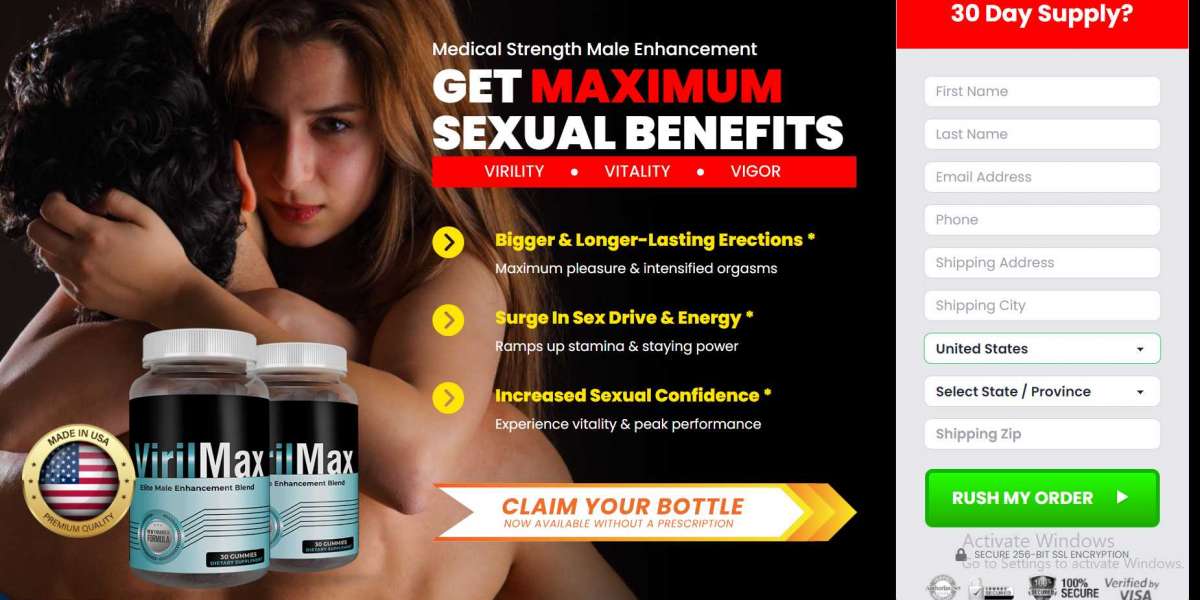 VirilMax Male Enhancement Gummies Official Website, Working, Price In USA