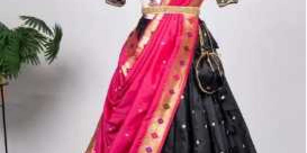 Glam Up Your Wardrobe: Shop Exclusive Black Lehenga Designs for Every Celebration