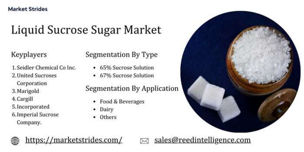 Liquid Sucrose Sugar Market Size, Share, and Forecast to 2031 | Market Strides