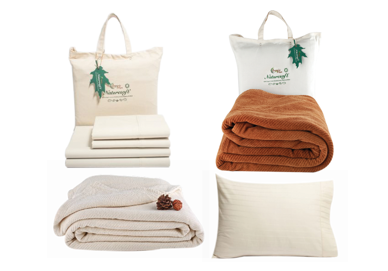 Organic Bedding - Organic Blankets | Naturesoft Bedding