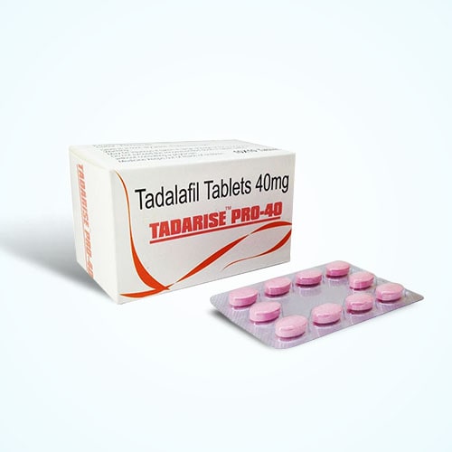 Tadarise Pro 40 Mg | Men’s First Choice To Treat ED