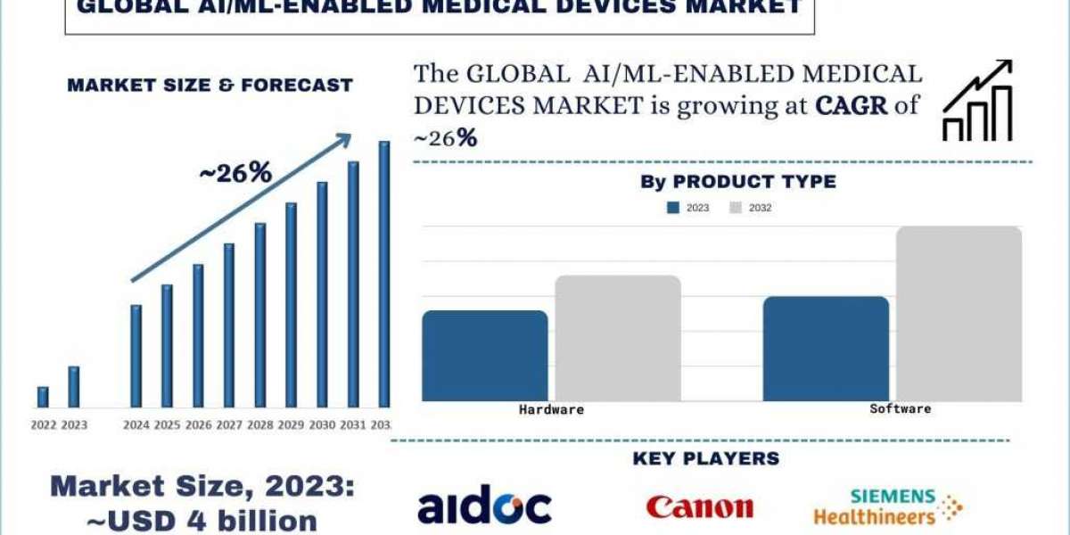 AI/ML-Enabled Medical Devices Market Analysis by Size, Share, Growth, Trends, Opportunities and Forecast (2024-2032) | U