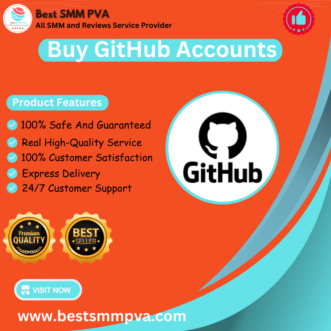 Buy GitHub Accounts - Best Smm Pva