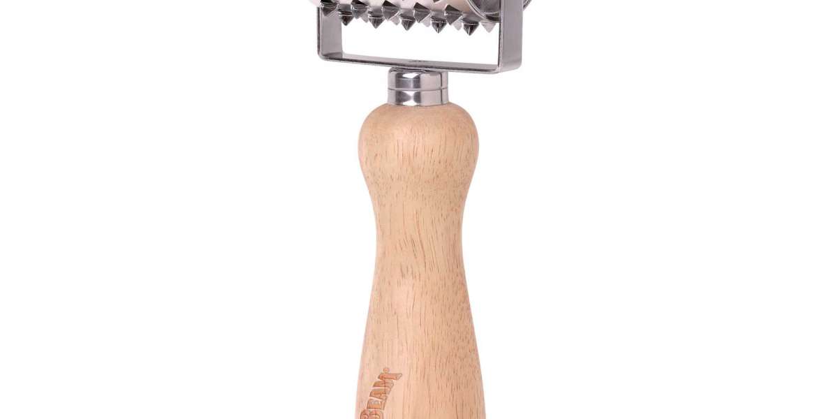 Elevate Your Meat Prep with the Jim Beam® Stainless Steel Rolling Meat Tenderizer