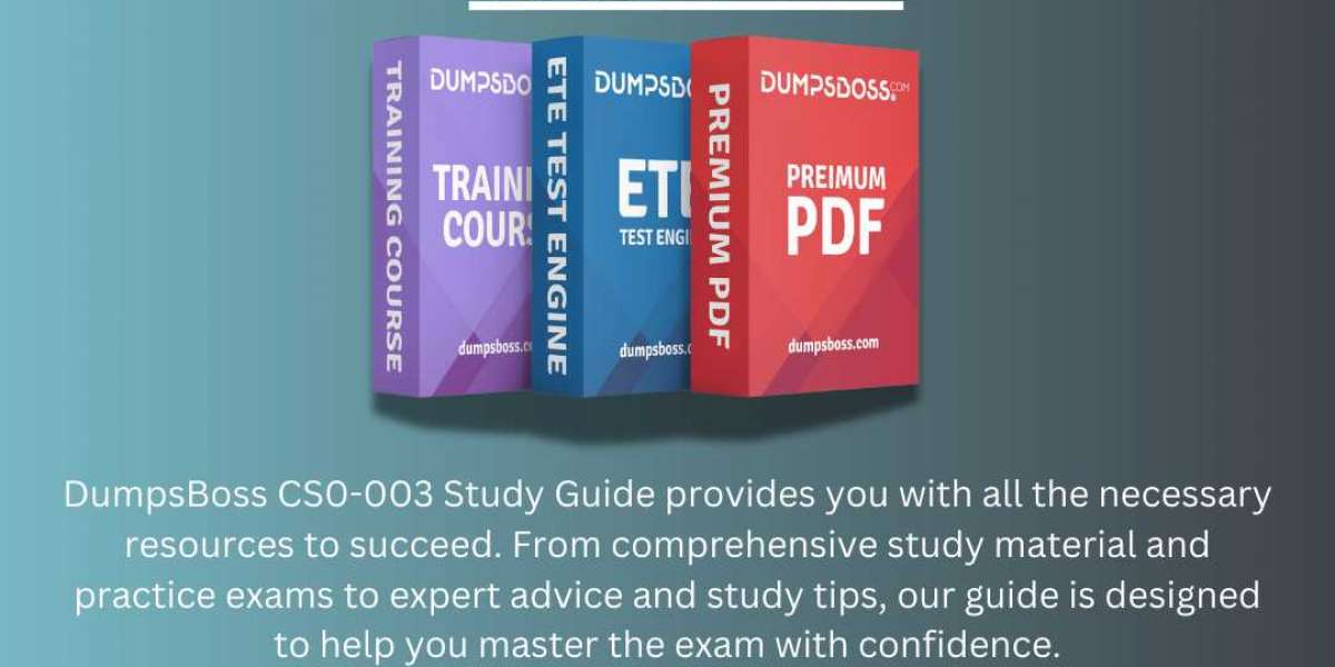 DumpsBoss CS0-003 Study Guide Your Pathway to Passing the Exam