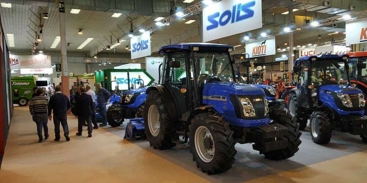 Solis Tractors Are Known For Their Compact Design Perfect For Small Farms With Limited Space.