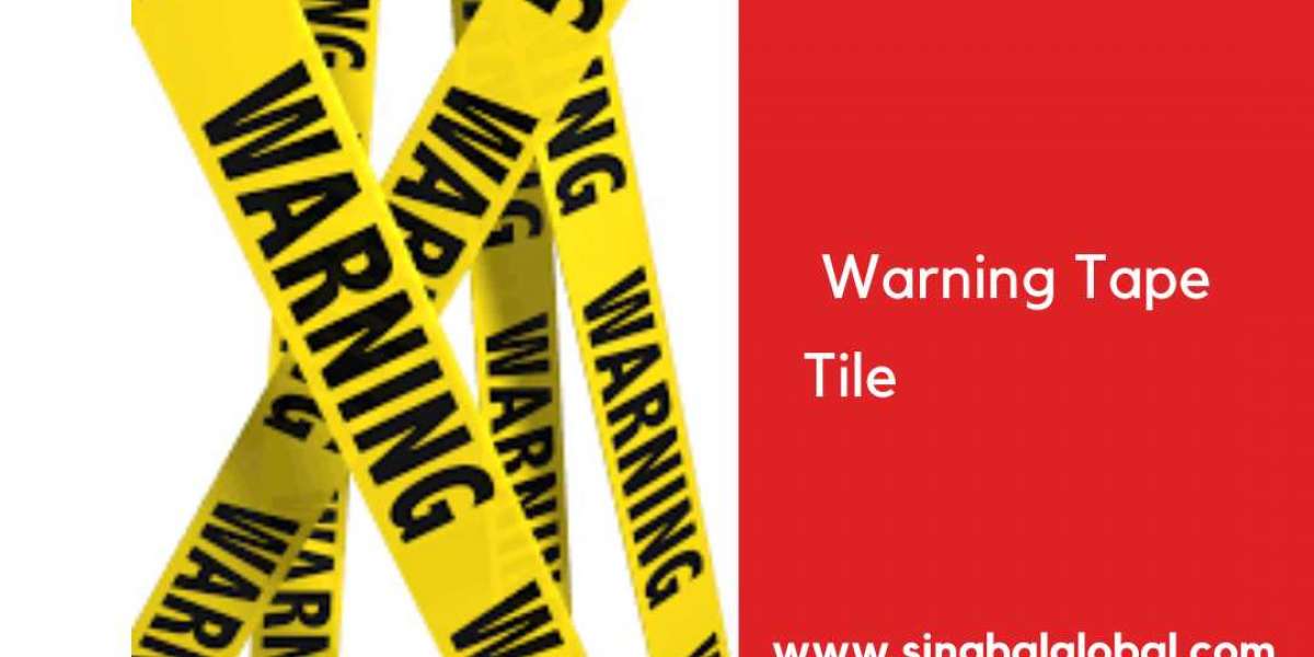 Why Woven Warning Tape Tiles Are Better for Hazard Identification and Safety