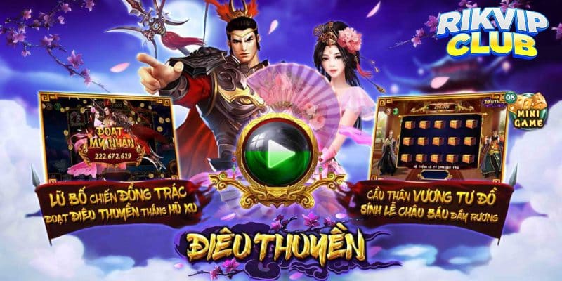 Nổ hũ Điêu Thuyền Rikvip: Chơi game hay nhận quà khủng